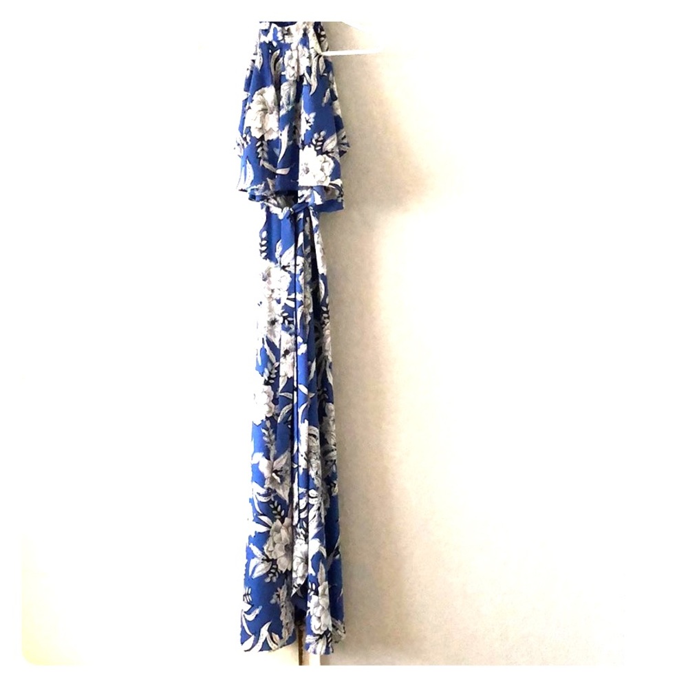 Printed Blue Long Lovers & Friends Dress